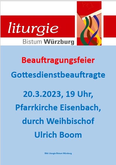 Plakat Beauftragung WGL 20.3.23